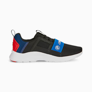 BMW M Motorsport Wired Cage Unisex Sneakers, PUMA Black-Pro Blue-Pop Red, extralarge-IND