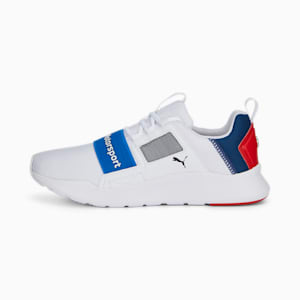 BMW M Motorsport Wired Cage Unisex Sneakers, PUMA White-Pro Blue-Pop Red