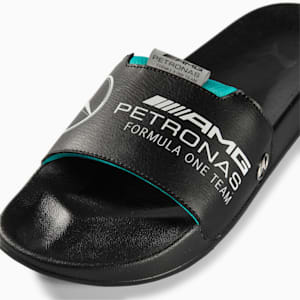 Mercedes-AMG Petronas Motorsport F1 Leadcat 2.0 Logo Slides, Puma Black-Puma Black
