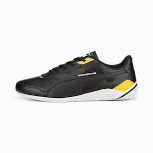 Porsche Legacy RDG Cat 2.0 Motorsport Sneakers, PUMA Black-Lemon Chrome
