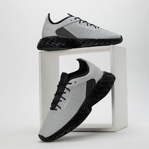 Porsche Design 3D MTRX Men's Sneakers, Ash Gray-Jet Black, extralarge-IND