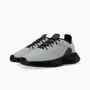 Porsche Design 3D MTRX Men's Sneakers, Ash Gray-Jet Black, extralarge-IND