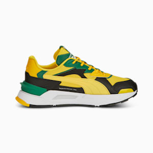 Porsche Legacy Mirage Sport Asphalt Motorsport Sneakers, Lemon Chrome-PUMA White-Vine