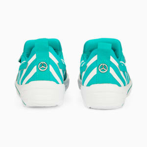 Mercedes AMG Petronas F1 Bao Kart Kids' Sneakers, Spectra Green-PUMA White, extralarge-IND