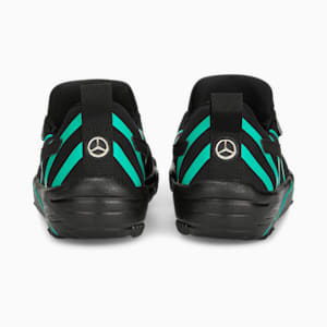 Mercedes AMG Petronas F1 Bao Kart Kids' Sneakers, PUMA Black-Spectra Green, extralarge-IND