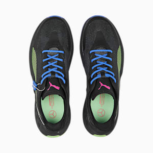 Mercedes AMG Petronas  Maco SL Unisex Sneakers, PUMA Black-Royal Sapphire-Glowing Pink