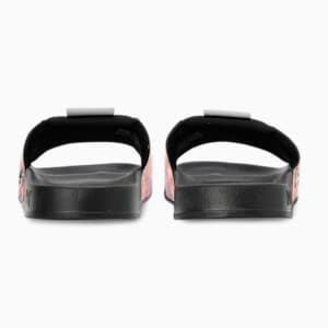Mercedes AMG Petronas F1 Leadcat 2.0 Unstoppable Unisex Slides, PUMA Black-PUMA Silver