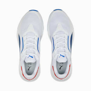BMW M Motorsport Tiburion Logo Unisex Sneakers, PUMA White-Pro Blue-Pop Red, extralarge-IND