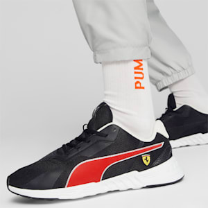 Scuderia Ferrari Tiburion Unisex Sneakers, PUMA Black-Rosso Corsa, extralarge-IND