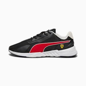 Scuderia Ferrari Tiburion Unisex Sneakers, PUMA Black-Rosso Corsa, extralarge-IND