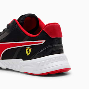 Chaussures de sport motorisé Scuderia Ferrari Tiburion Motorsport, homme, PUMA Black-Rosso Corsa-Puma Aged Silver, extralarge