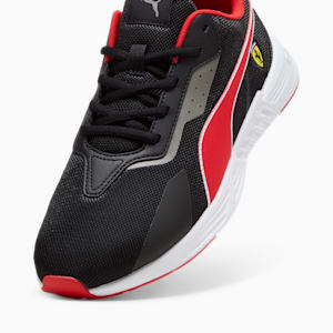 Scuderia Ferrari Tiburion Motorsport Men's Sneakers, Cheap Jmksport Jordan Outlet Black-Rosso Corsa-Puma Aged Silver, extralarge