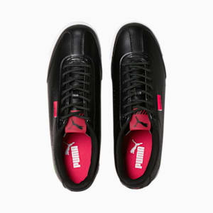 Zapatos deportivos de automovilismo Scuderia Ferrari Roma Via Perforated, PUMA Black