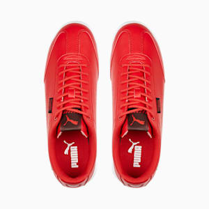 Zapatos deportivos de automovilismo Scuderia Ferrari Roma Via Perforated, Rosso Corsa