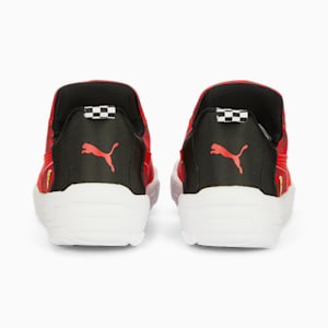 Puma red and black sneakers deals