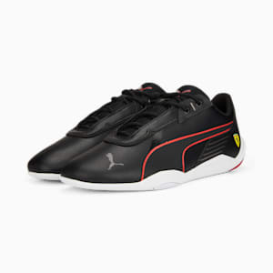 Scuderia Ferrari R-Cat Machina Motorsport Unisex Sneakers, PUMA Black-Rosso Corsa-PUMA White, extralarge-IND