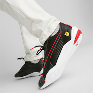 Scuderia Ferrari R-Cat Machina Motorsport Unisex Sneakers, PUMA Black-Rosso Corsa-PUMA White, extralarge-IND