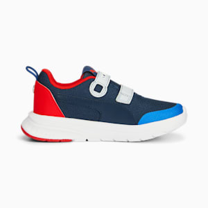 BMW M Motorsport Evolve PTC V Kids' Sneakers, PUMA Black-Estate Blue-Fiery Red, extralarge-IND