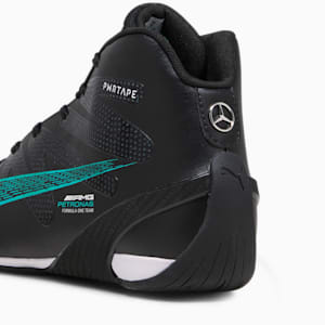 Tenis para conducir Mercedes-AMG Petronas Motorsport Carbon Cat Mid, PUMA Black-Spectra Green, extralarge