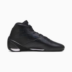 Zapatos Mercedes-AMG Petronas Motorsport Carbon Cat Mid de hombre para conducir, PUMA Black-Spectra Green, extragrande
