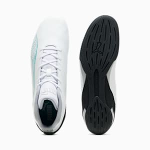 Mercedes AMG-Petronas F1® Motorsport Carbon Cat Mid Men's Driving Shoes, PUMA White-Sheen Green, extralarge