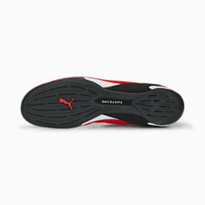 Scuderia Ferrari Carbon Cat Mid Unisex Driving Shoes, Rosso Corsa-PUMA White-PUMA Black