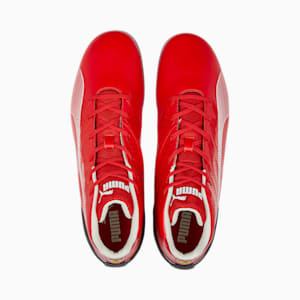 Scuderia Ferrari Carbon Cat Mid Driving Shoes, Rosso Corsa-PUMA White-PUMA Black