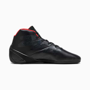 Tenis para conducción Scuderia Ferrari Carbon Cat Mid, PUMA Black-PUMA Black, extralarge