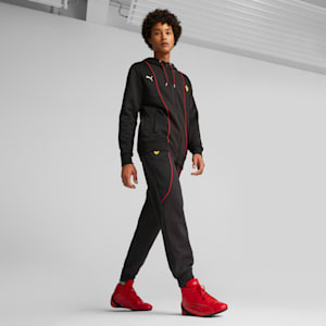 Scuderia Ferrari Carbon Cat Mid Men's Driving Shoes, Rosso Corsa-Rosso Corsa-PUMA Black, extralarge