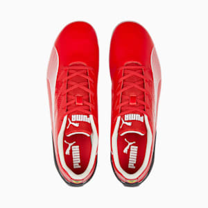 Scuderia Ferrari Carbon Cat Unisex Driving Shoes, Rosso Corsa-PUMA White-PUMA Black, extralarge-IND