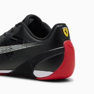 Chaussures de sports automobiles Scuderia Ferrari Carbon Cat, PUMA Black-PUMA White-Rosso Corsa, extralarge