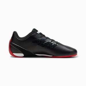 Scuderia Ferrari Carbon Cat Men's Driving Shoes, PUMA Black-PUMA White-Rosso Corsa, extralarge