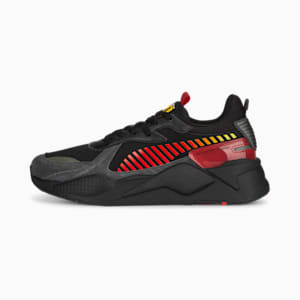 Zapatos de automovilismo Scuderia Ferrari RS-X, PUMA Black-Rosso Corsa