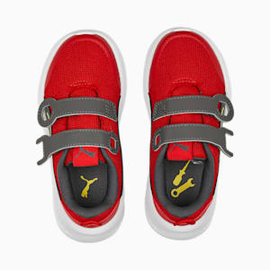 Scuderia Ferrari Evolve PTC V Motorsport Kid's Shoes, Rosso Corsa-PUMA Black, extralarge-IND