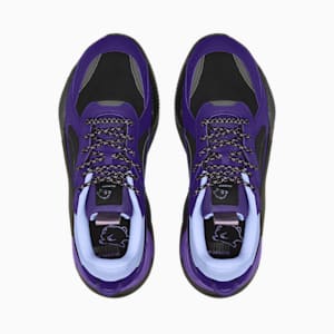 Zapatos deportivos PUMA x FINAL FANTASY XIV RS-X Esports, Purple Charcoal-PUMA Black-Electric Orchid