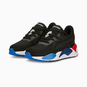 Zapatos deportivos BMW M Motorsport RS-X para niños, PUMA Black-Pop Red