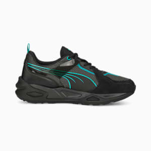 Zapatos deportivos de automovilismo Mercedes-AMG Petronas F1 TRC Blaze M, PUMA Black-Spectra Green