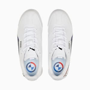 Baskets de sports motorisés BMW M Motorsport Roma Via Enfant, PUMA White-Pro Blue, extralarge