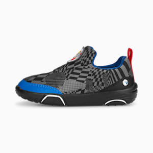 BMW M Motorsport Bao Kart Kids' Sneakers, PUMA Black-Pro Blue-Pop Red, extralarge-IND