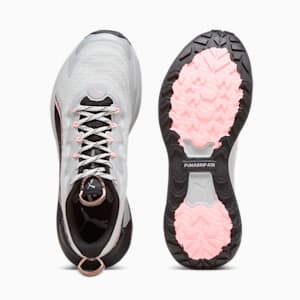 Zapatos para correr Fast-Trac NITRO™ 2 de mujer, Ash Gray-PUMA Black-Koral Ice, extragrande