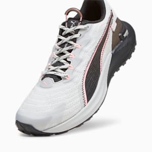 SEASONS Fast-Trac NITRO™ 2 Women's Running Shoes, Ash Gray-PUMA Black-Koral Ice, extralarge