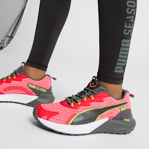 SEASONS Fast-Trac NITRO™ 2 Women's Running Shoes, Active Red-Passionfruit-Mineral Gray, extralarge