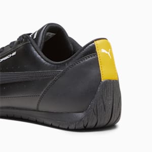 Porsche Legacy Neo Cat Unisex Sneakers, PUMA Black-Lemon Chrome, extralarge-IND