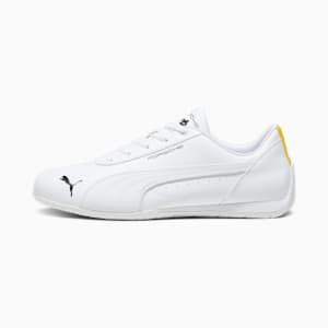 Porsche Legacy Neo Cat Unisex Sneakers, PUMA White-Lemon Chrome, extralarge-IND