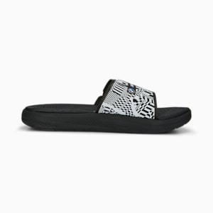 BMW M Motorsport Softride Men's Slides, PUMA Black-Pop Red