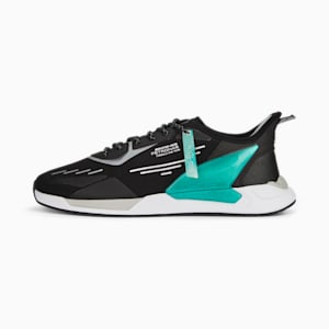 Mercedes AMG Petronas Zenonspeed Unisex Sneakers, PUMA Black-Spectra Green-PUMA White, extralarge-IND