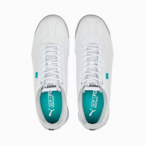 Mercedes-AMG Petronas F1 Roma Via Perf Motorsport Sneakers, PUMA White-Spectra Green