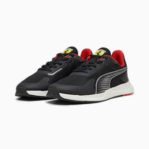 Scuderia Ferrari IonicSpeed Unisex Driving Shoes, PUMA Black-Warm White, extralarge-IND