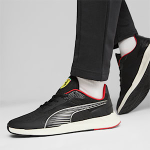 Scuderia Ferrari IonicSpeed Unisex Driving Shoes, PUMA Black-Warm White, extralarge-IND