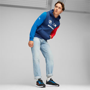 メンズ BMW MMS アイコニック スピード スニーカー, PUMA Black-PUMA White, extralarge-JPN